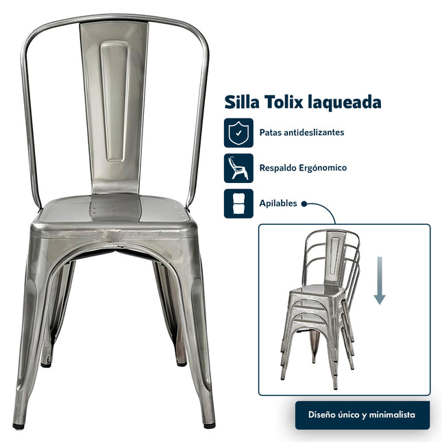Silla Tolix Laqueada
