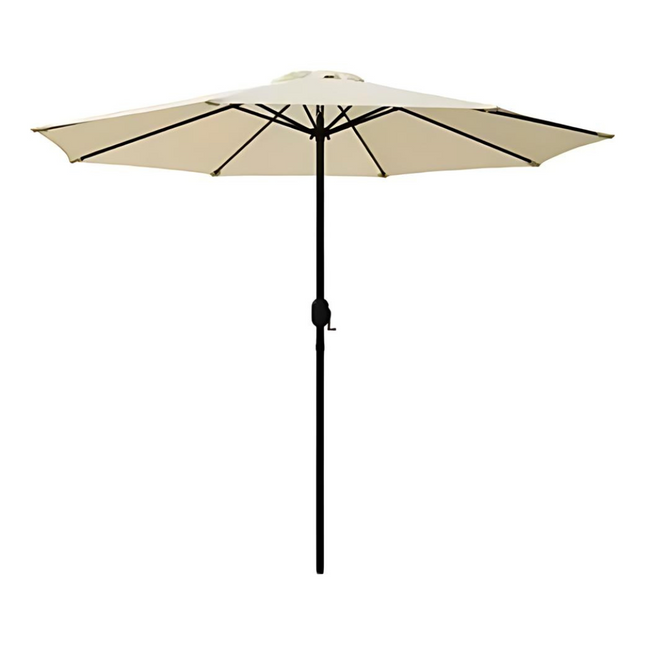 Sombrilla de Polyester de 2,7 mts con Manivela