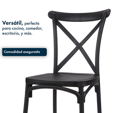 Set Combo X6 Sillas de Diseño Katrina