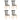 Set 4 Sillas de Diseño Windsor