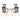 Set Mesa De Vidrio Eames + 4 Sillas Windsor