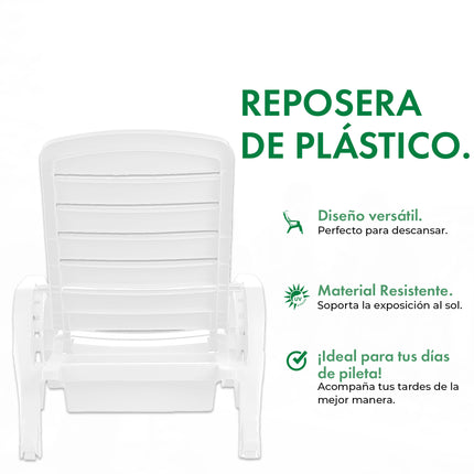 Set 2 Resposeras Toronto + Mesa Puket