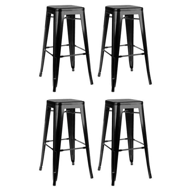 Set X4 Banquetas Tolix Sin Respaldo