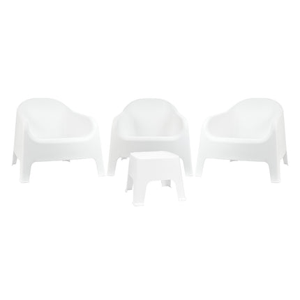 Set 3 Sillones Skarpo + Mesa Sunset