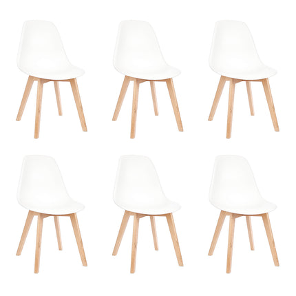 Set 6 Sillas de Diseño Magnolia