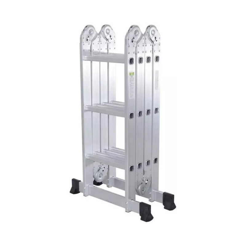 Escalera Articulada de Aluminio de 12 Escalones 3,50 Mts