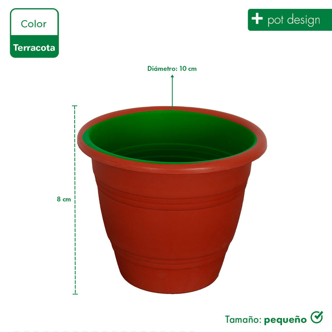 Maceta Plastica 10cm