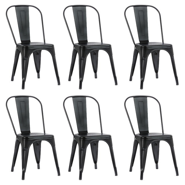 Set 6 Sillas Tolix Hierro