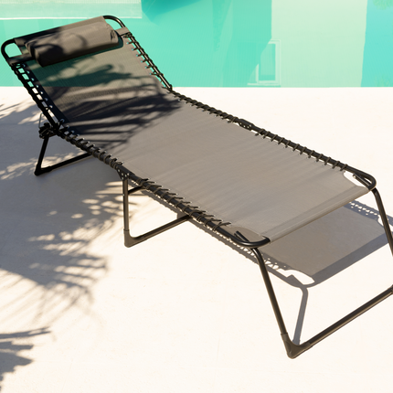Set de 2 Reposeras Catre Grande Plegable Gravedad Cero