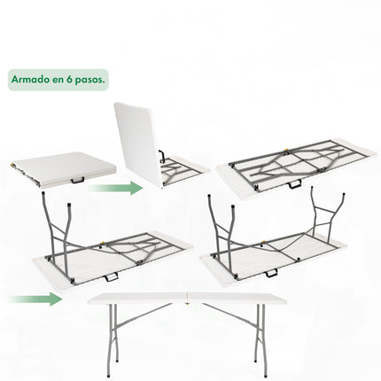 Mesa Picnic Plegable 1.80 Mts