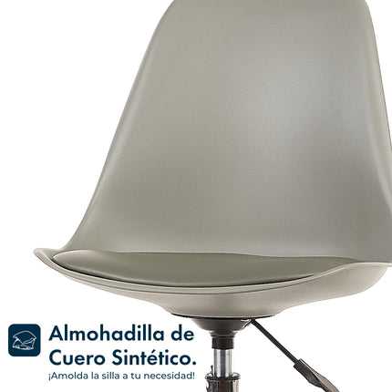 Silla de oficina Tulip Giratoria con Ruedas