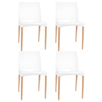 Set de 4 Sillas de Diseño Cannes