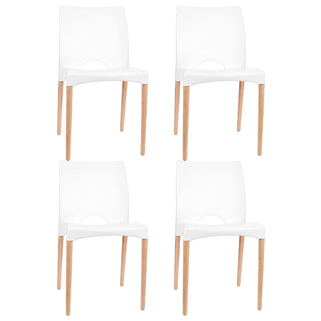 Set de 4 Sillas de Diseño Cannes