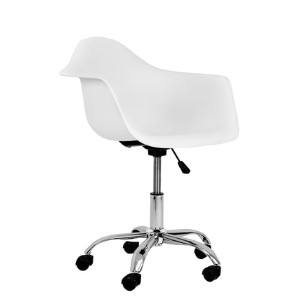 Sillon de oficina Eames Giratorio con Ruedas
