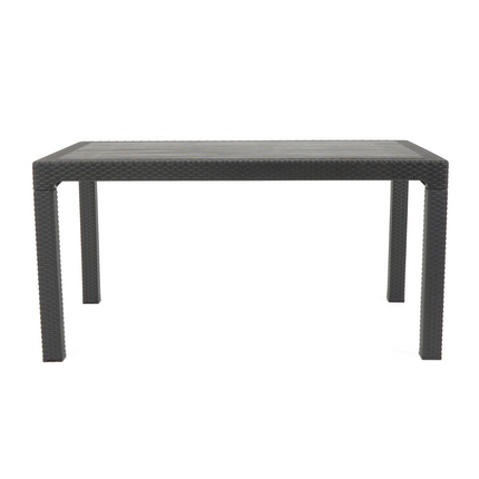 Mesa Niza + 4 Sillones Ibiza Rattan