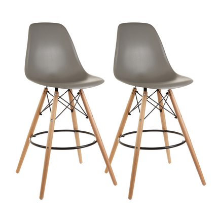Set 2 Banquetas Taburete Eames