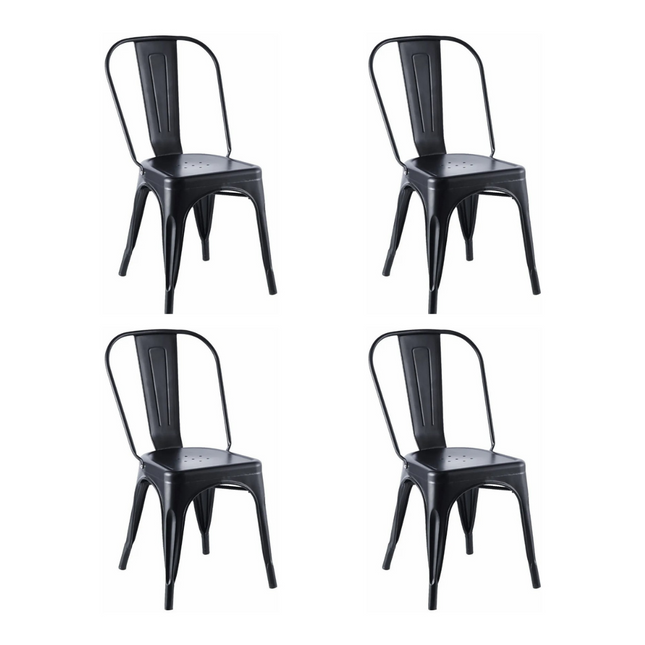 Set 4 Sillas Tolix Hierro
