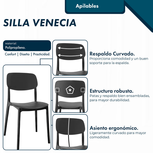 Silla de Diseño Venecia