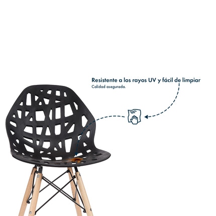 Silla de Diseño Eames akron