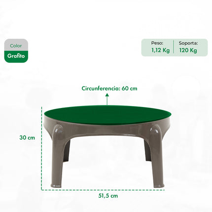 Set 4 Sillones Miami + Mesa Puket