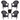 Set 4 Sillones Qatar Rattan + Mesa Capri