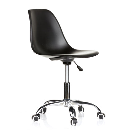 Silla de Oficina Eames Giratoria con Ruedas