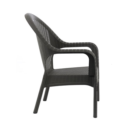 Set 4 Sillones Qatar Rattan + Mesa Capri