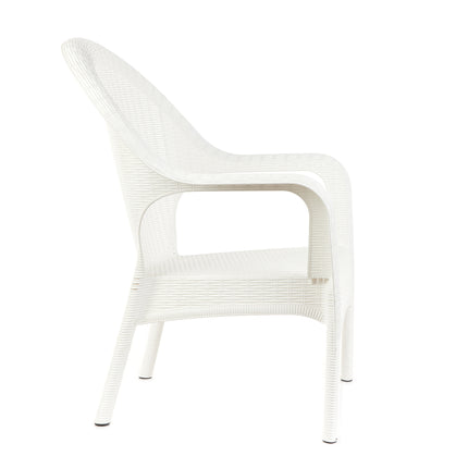 Set 4 Sillones Qatar Rattan + Mesa Capri