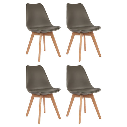 Set 4 Sillas de Diseño Tulip