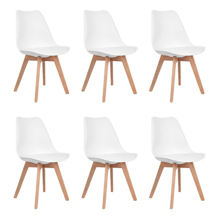 Set 6 Sillas de Diseño Tulip