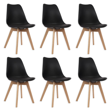 Set 6 Sillas de Diseño Tulip