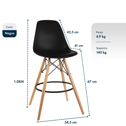 Banqueta Taburete Eames
