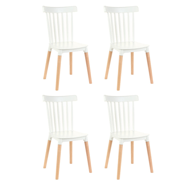 Set 4 Sillas de Diseño Windsor