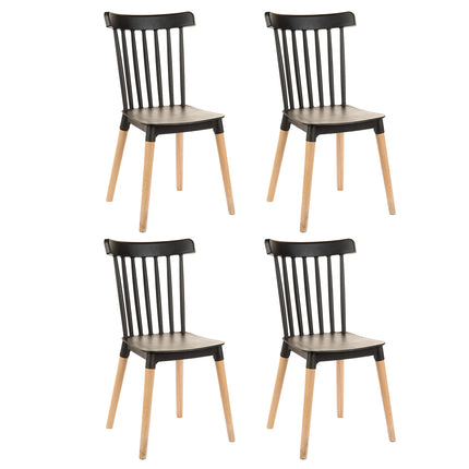 Set 4 Sillas de Diseño Windsor