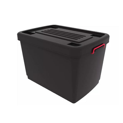 Set 4 Contenedores De Plástico Heavy Box 95 Lts