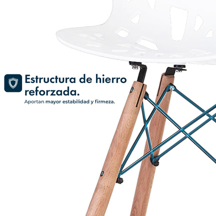 Banqueta Taburete Eames Akron