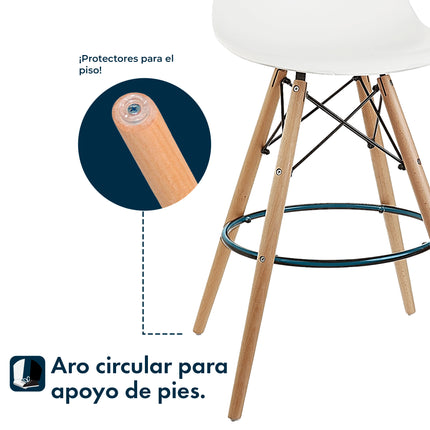 Banqueta Taburete Eames