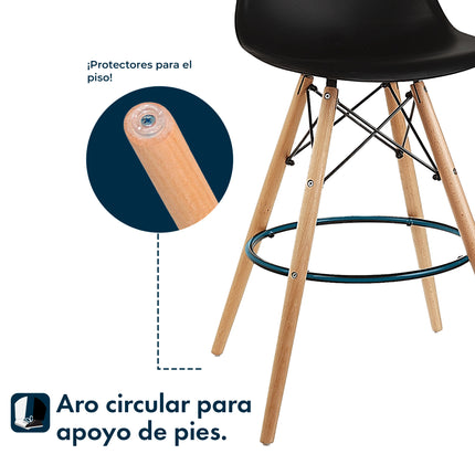 Banqueta Taburete Eames
