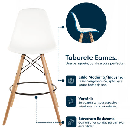 Banqueta Taburete Eames