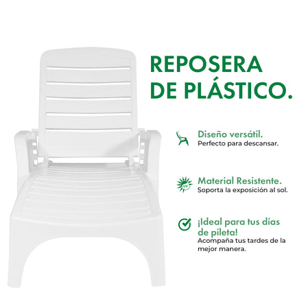 Set 2 Reposeras Carilo + Mesa Puket